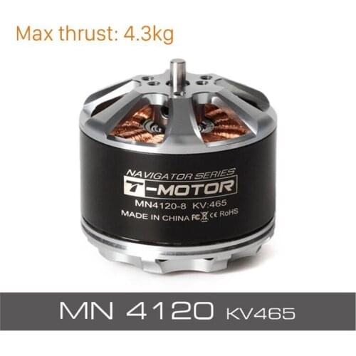 T-motor High Performance brushless motor MN4120 KV400 KV465 for RC copter