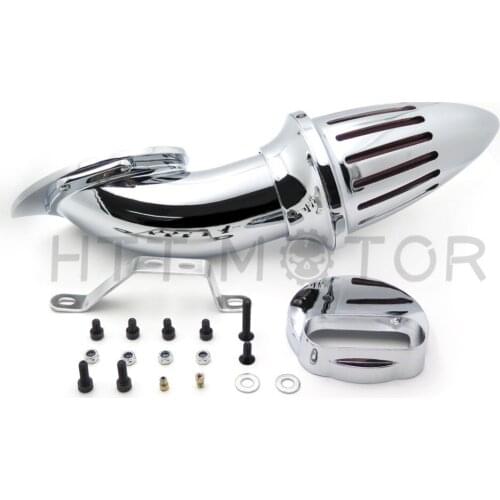 Aftermarket free shipping motorcycle parts Air Cleaner Kits filter for Yamaha V-Star 1100 Dragstar XVS1100 1999-2012 CHROME