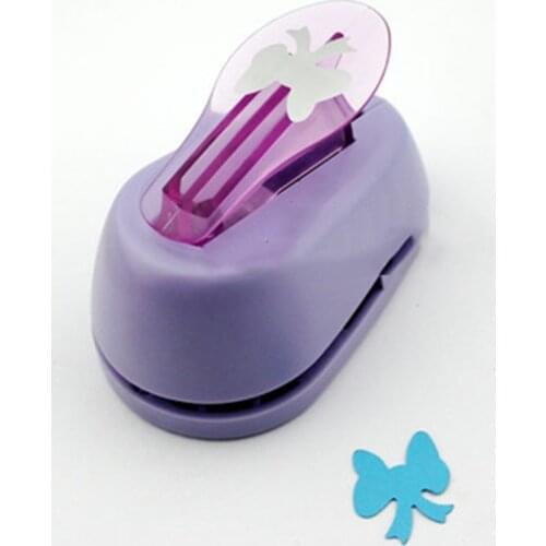 1 inch new rosette shape punch craft hole puncher for scrapbooking Kids scrapbook paper cutter Embossing bow-knot sharper