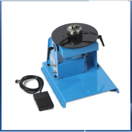 2-18RPM 10KG Light Duty Welding Turntable Positioner with 80mm Chuck 110/220v high quality