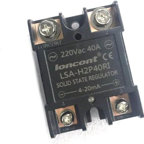 4-20mA input control Single-phase isolated AC solid-state voltage regulator module High-quality and economical