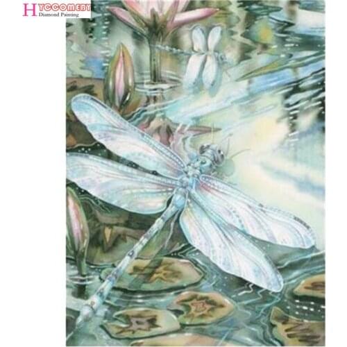 Full Square5D DIY Diamond dragonfly angel landscape animal Diamond Embroidery Cross Stitch Mosaic Sticker Gift