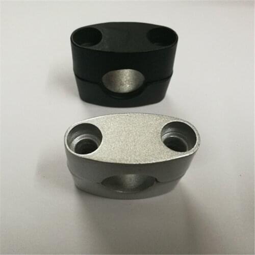 Aluminum Motorcycle Dirt Bike Handle Bar Mount Fat Bar Adapter Handlebar Mounts Riser Clamp