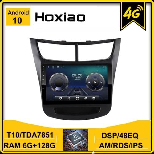 4G DSP 2 Din Android Carplay Car Radio for Chevrolet Sail aveo 2015 2016 2017 2018 2019 AM RDS IPS GPS Multimedia Video Player