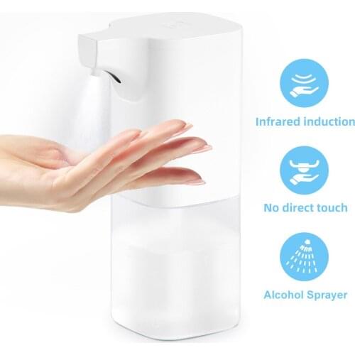 Touchless Automatic Sensor Soap Dispenser Sprayer Infrared Sensor Household Bathroom Supplies Automatic Spray Battery Models