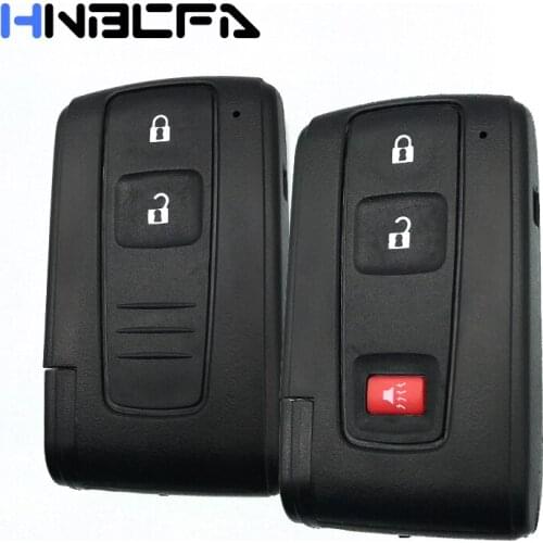 For Toyota Key Shell 2/3 Buttons Car Remote Key Case for Prius 2004 2005 2006 2007 2008 2009 Smart Car Keys Shell TOY43 Blade