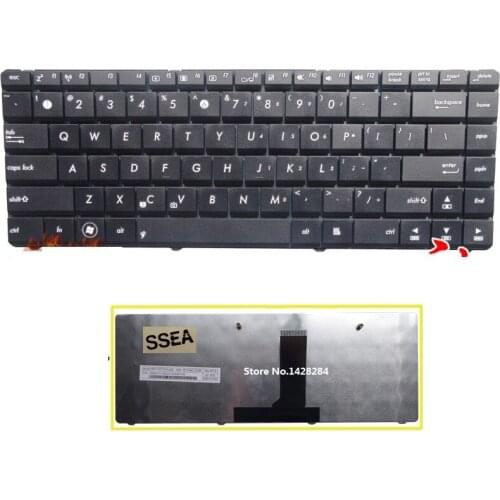 SSEA New Free Shipping US Keyboard For Asus X45A X85V X45C X45U X45VD X45VD1 laptop