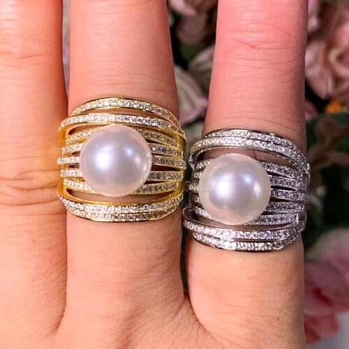 ACCKINxclusive Clouds Life Tree Colorful CZ Stacks Rings for Women Finger Rings Beads Charm Ring Bohemian Beach Jewelry 2019