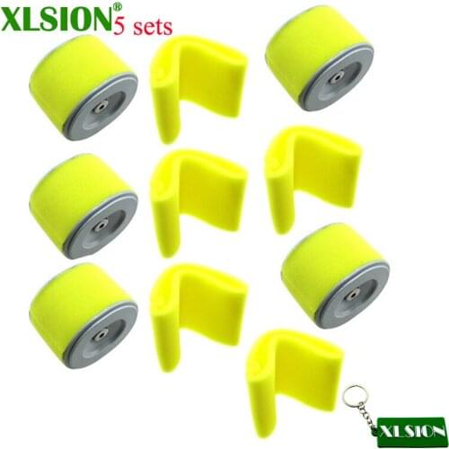 XLSION 5 Sets Air Filter Set For Honda 17210-ZE2-822 17218-ZE2-505 17218-ZE2-821 GX240 GX270 GX340