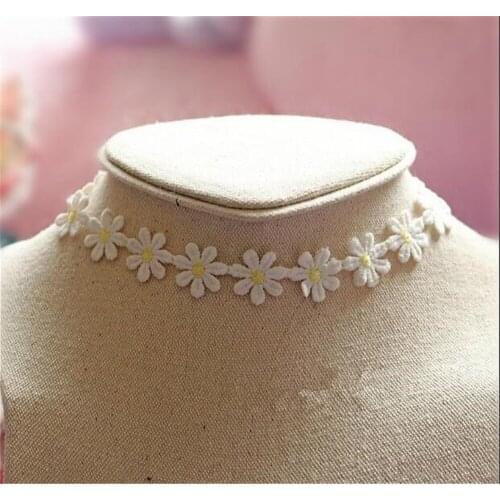 Lolita Cute Daisy Flower necklace bracelet Woman Girls cosplay Accessories B918