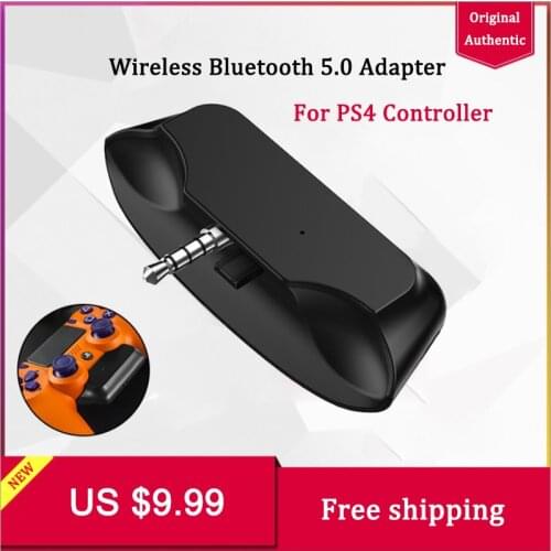 Mini Wireless Bluetooth 5.0 Audio Adapter Receiver Headphone Headset Earphone 3.5mm Receivers For PS4 Controller