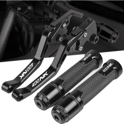 Motorcycle CNC Aluminum Accessories Brake Clutch Levers Handlebar knobs Handle Hand Grips Ends For CFMOTO 400NK 400 NK 2018-2019
