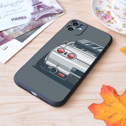 Skyline Gtr R32 Print Soft Silicone Matt Case For Apple iPhone Case