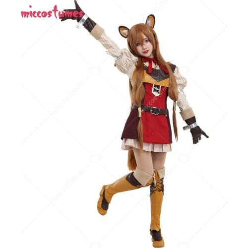 Raphtalia Raccoon Ear Full Set Cosplay Costume