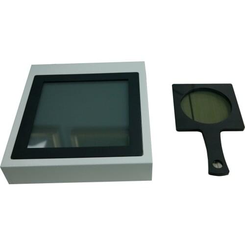 Handheld Polariscope Strain Viewer Polarized Stress Meter Stress Tester for transparent Quartz Glass Plastic