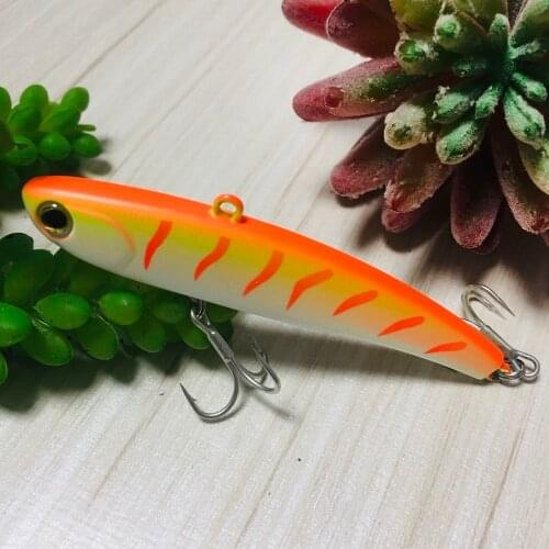 Viba fishing lure 2020 Koume 80 winter vibe ice Fishing VIB Lure 80mm 17g Long Casting Bait Sinking Artificial ratlin Japan Hook