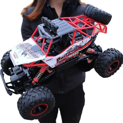 1:12 Extra-large 2.4g Wireless Remote Control Drift Off-road Vehicle 4x4 Climbing Bigfoot High-speed Racing Boy Plug-in Toy Car