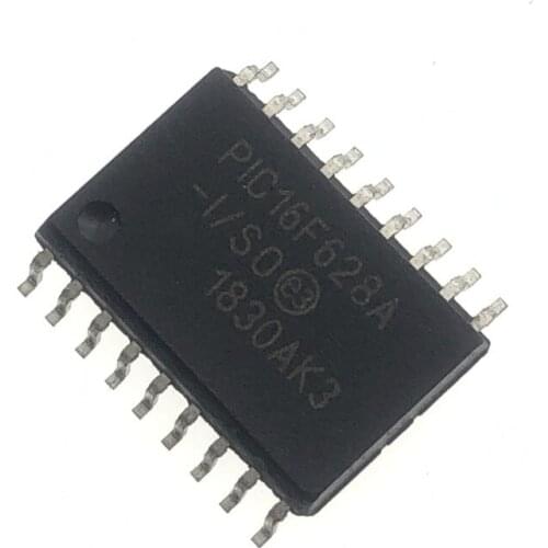 10PCS- new original PIC16F628 PIC16F628A-I/SO PIC16F628A-ISO 3.5KB 3 V ~ 5.5 V