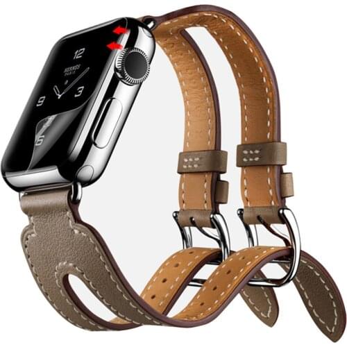 2PCS 3D Full Screen Scratch-Resistant Soft Screen Protector Film Hydrogel Film For iWatch Apple Watch 1 2 3 Series 38mm 42mm