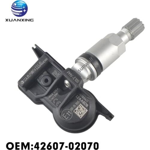 42607-02070 Tire Pressure Sensor Monitoring System 433MHz PMV-E100 For TOYOTO 2020 AVALON CAMRY 4RUNNER COROLLA