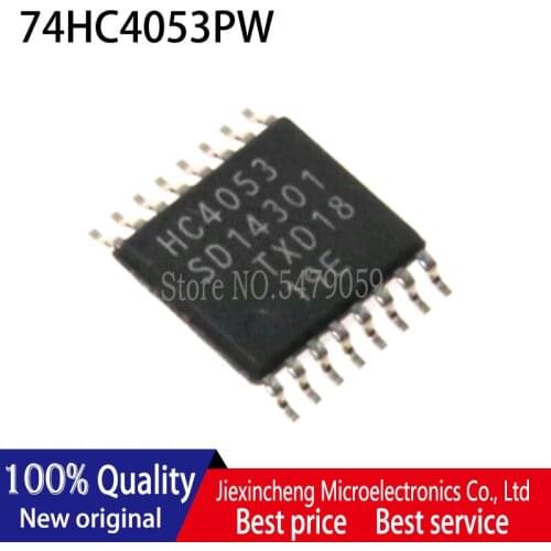 50PCS HC4053 74HC4053PW 74HC4053 TSSOP-16 New original