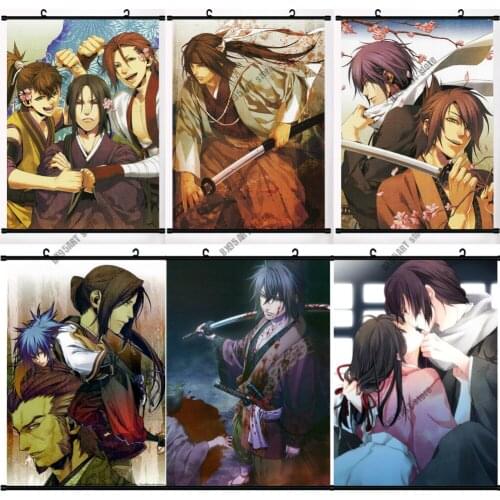 Anime 5D Diamond Painting Diamond Embroidery Full Hakuouki Shinsengumi Kitan Yukimura Jiziru Mosaic Home Decoration Gift