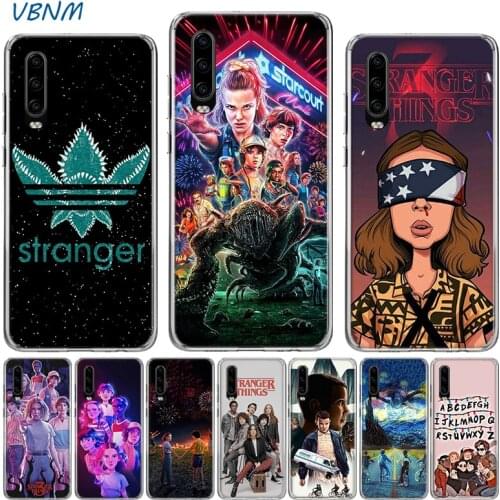 Stranger Things Silicone Case For Huawei P40 P30 P20 Mate 40 30 20 10 P10 Pro+ lite P Smart 2020 Z Plus + 2019 2018 Cover