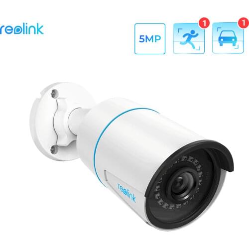 Reolink Outdoor Camera RLC-410 PoE IP Camera 5MP HD IP66 Waterproof Infrared Night Vision Security Video Surveillance