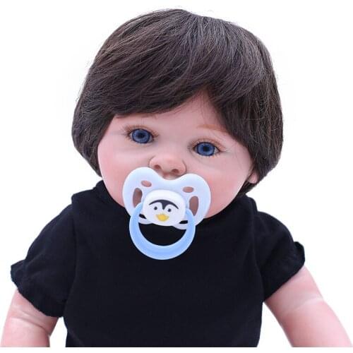 50cm Full Body Silicone Vinyl Boy Girl Dolls Reborn Babies Dolls for Children Gift Can Enter Water Bebe Alive Boneca