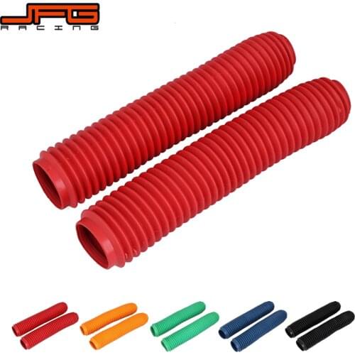 Motorcycle Front Rubber Fork Boots Gaiters Sleeve For HONDA CR125 CR150 CR250 CR500 CRF230 CRF250R CRF250X CRF450R CRF450X