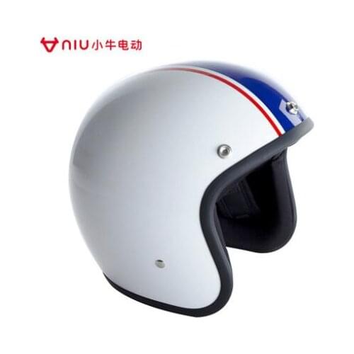 Niu Scooter Original Helmet 3/4 Open Retro Style