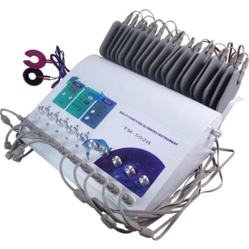 New TM502B Professional Electric Muscle Stimulator 2 in 1 Russian Wave Stimulation Fat Infrared EMS Slimming Machine