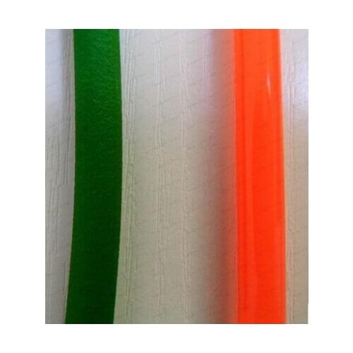 One meter diameter 6mm green red PU round belt synchronous belt driving conveyor belt PU green coarse surface belt 6 1pcs