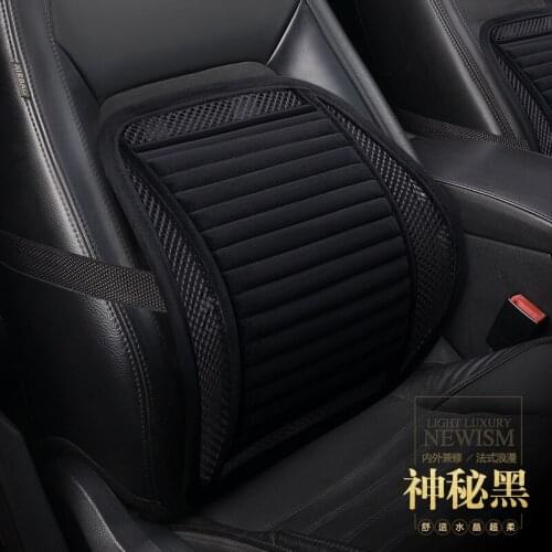 Universal warm Lumbar Support for office Chair Truck Vehicle Car Auto Back Supports Waist pillow cushion for car Back massager