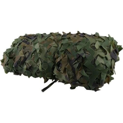 Outdoor Car Jungle Camouflage Net Camping Camping Photography Woodland Camouflage Tool Wear-resistant Polyester No Reflection