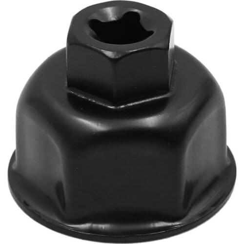 Uxcell 36mm 6 Flutes Car Oil Filter Cap Wrench Cup Socket Remover Tool for Audi A6L A8L