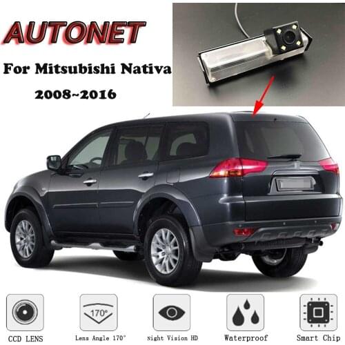 AUTONET Backup Rear View camera For Mitsubishi Nativa 2008~2016 CCD/Night Vision/parking Camera