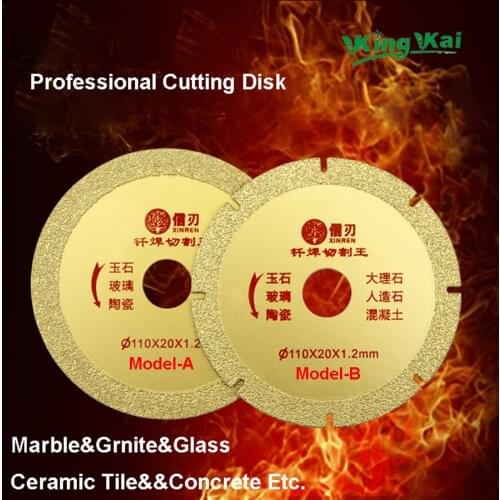 110mm Diamond Ceramic Tile Marble Glass Granite Concrete Wet Dry Cutting Disk Blade