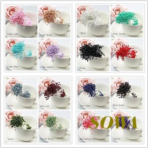 2016 New Free Shipping 3mm Pick Color Pearl Flower Stamen Floral Stamen For DIY Cake/Wedding Decoration (3600pcs/lot)
