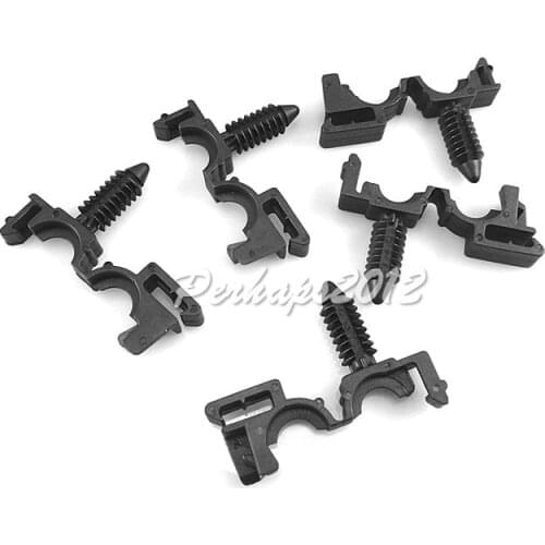 500x for 12040984 Wire Loom Routing Nylon Clip Split Flexible Tubing Retainer