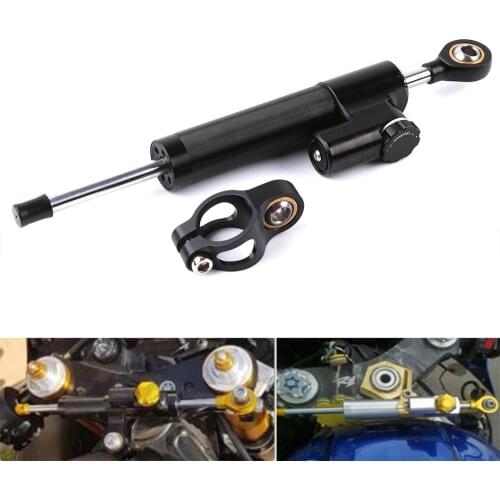 CNC Universal Aluminum Motorcycle Damper Steering Stabilize Safety Control For Yamaha MT09 MT07 YZF R1 R6 FZ1 XJR1300 MT-07