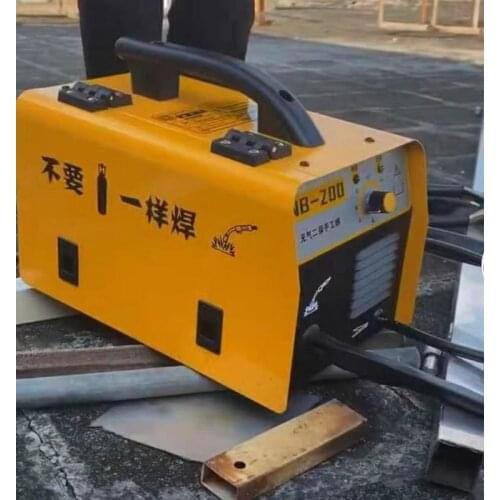 Carbon oxide gas shielded electric welding machine, airless two shielded welding machine 220V
