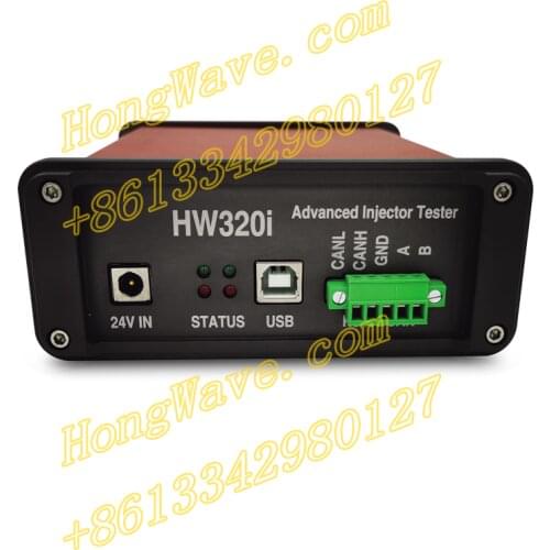 HW320i Common Rail Injector Comprehensive Tester Support testing an electromagnetic injector and a piezoelectric injector