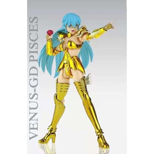 In Stock GT Great Toys Model Saint Seiya Myth Cloth Ex Warrior Female Girl Pisces Venus Action Figure Brinquedos Figurals