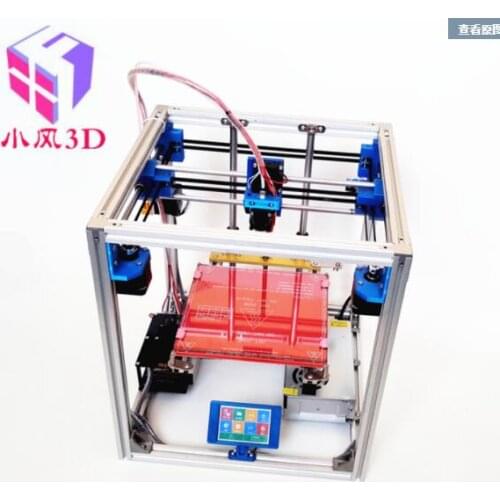 Corexy structure, 3D printer, laser engraving machine, 246*252mm, large size and high precision DIY