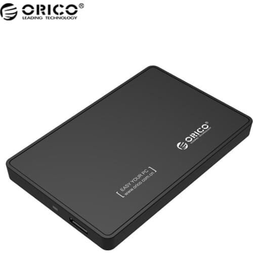 ORICO 2588US3-V1 2.5 inch Hard Drive Enclosure USB3.0 MicroB External Hard Drive Disk Enclosure High-Speed Case For 7mm SSD