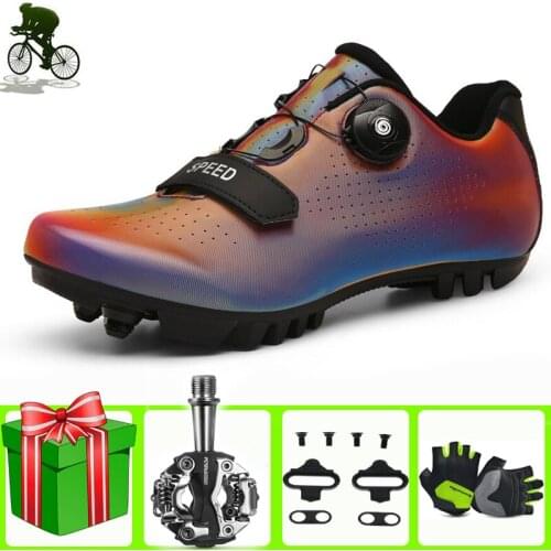 Cycling Shoes Men Sapatilha Ciclismo Mtb Bicycle Sneakers Speeding Mountain Bike Women Breathable Locking Racing Sports Cycle