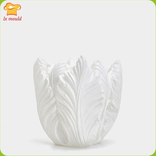 LXYY MOLD flower-shaped silicone mold 3D candle silicone mould