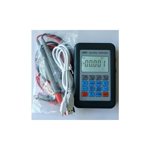 Multifunction Process Calibrator 4-20mA 0-10V mV V mA, Current Voltage Resistance TC RTD Measure Signal Source Generator Output