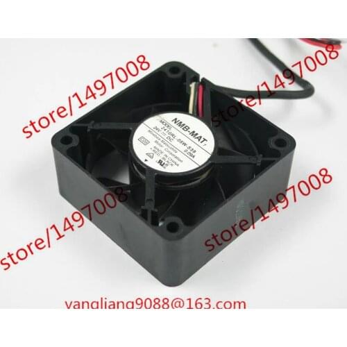 NMB-MAT 2410RL-05W-S39 C09 DC 24V 0.09A 3-wire 60x60x25mm Server Cooling Fan